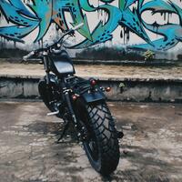 share-modifikasi-bobber-style-on-scorpio