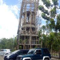 kasus-menara-miring-masjid-al-maraz-maros-belum-ditangani-polres-terkendala-ini