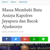 dikira-pelaku-pembakaran-alkitab-ajudan-kapolres-kota-jayapura-diamuk-massa