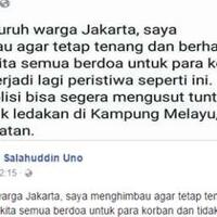 komentari-bom-kampung-melayu-sandiaga-uno-malah-kena--bully