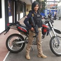 polwan-cantik-anggota-team-jaguar-ini-pernah-disabet-senjata-tajam