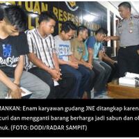 dasar-maling-karyawan-jne-embat-barang-konsumen-diganti-barang-semurah-ini