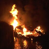 empat-kapal-milik-pemkab-kayong-utara-terbakar