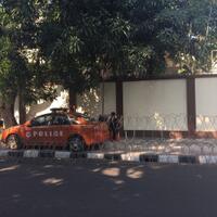 kedubes-myanmar-dijaga-ketat