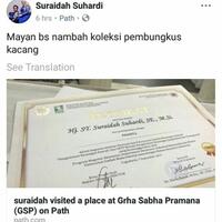 sebut-sertifikat-ugm-pembungkus-kacang-ketua-dprd-mamuju-banjir-kritik