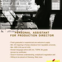 cikarang-personal-assistant-for-production-director-korea-speaking