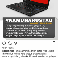 komentar-netizen-indonesia-terkait-laptop-lenovo-thinkpad-retro-25-di-instagram