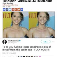 penasaran-wanita-tanpa-make-up-coba-aplikasi-make-app