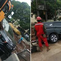 tak-hancur-ditabrak-truk-begini-penampakan-xpander-usai-kecelakaan
