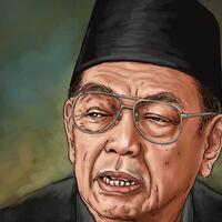 canda-gus-dur-soal-nyi-roro-kidul-berjilbab