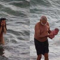 asyik-berenang-ibu-hamil-ini-lahirkan-anaknya-di-laut-merah