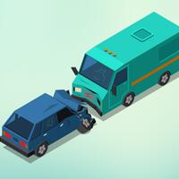 truk-terguling-di-tol-semanggi