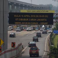 ganjil-genap-di-gt-cibubur-ii-mulai-diuji-coba