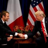 macron-desak-trump-tetap-pada-kesepakatan-dengan-iran