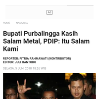 soal-salam-metal-pdip-ungkit-salam-eks-presiden-pks-di-kpk