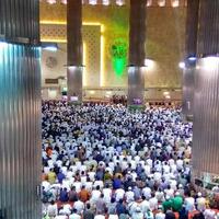 khotbah-di-istiqlal-aa-gym-bicara-soal-orang--jatuh--karena-lisan