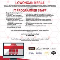 lowongan-kerja-it-programmer-staff---pt-victoria-care-indonesia