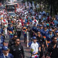 rekayasa-lalu-lintas-relay-obor-asian-games-hari-kedua