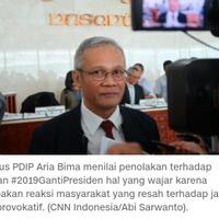 pdip-sebut-wajar-masyarakat-tolak-gerakan-2019gantipresiden