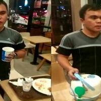porsi-nasi-kfc-sangat-sedikit-pria-ini-nekat-bawa-rice-cooker-sendiri-ke-kfc