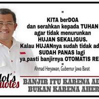 atasi-banjir-ala-gubernur-sumut-berdoa-saja-tak-ada-jalan-lain