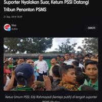 suporter-nyalakan-suar-ketum-pssi-datangi-tribun-penonton-psms
