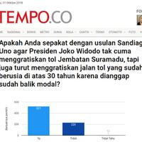 mayoritas-netizen-setuju-sandiaga-mau-gratiskan-tol-jika-jadi-wapres-ini-syaratnya