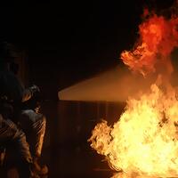 gedung-sasana-krida-jayapura-terbakar