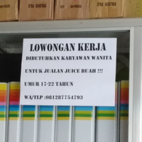 bekasi-wanita-lowongan-penjaga-stand-jus-buah-di-pondok-gede-permai-bekselatan