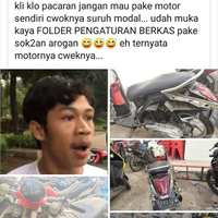 adi-banting-motor-karena-ditilang-tak-berhelm-lawan-arus-tak-bawa-sim-stnk