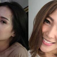 nagita-slavina-tertawakan-wajah-ayu-dewi-saat-adu-makeup-dengan-mata-tertutup