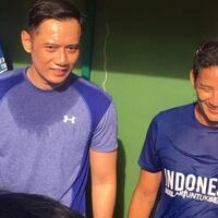 main-basket-bareng-ahy-beri-dukungan-moral-kepada-sandiaga-jelang-debat-cawapres