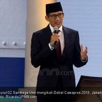 debat-cawapres-sandiaga-uno-janji-sejahterakan-guru-honorer