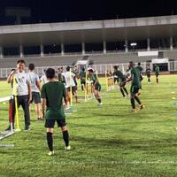 timnas-indonesia-jalani-latihan-ringan-di-stadion-madya-sebelum-ke-myanmar