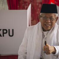 tps-ma-ruf-joko-widodo-ma-ruf-132-suara-prabowo-sandiaga-uno-129-suara