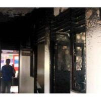 kantor-polsek-kuala-kencana-polres-mimika-terbakar