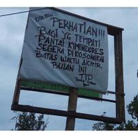 kecewa-tak-dipilih-caleg-ini-minta-kosongkan-lahan-miliknya-yang-didiami-warga
