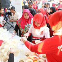 kibif-bagikan-produk-lewat-1000-mangkuk-bakso