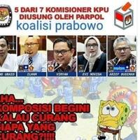 bpn-prabowo-sandiaga-minta-para-komisioner-kpu-diberhentikan