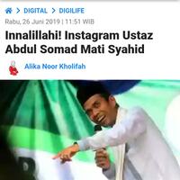 innalillahi-instagram-ustaz-abdul-somad-mati-syahid