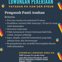 bekasi-lowongan-pengasuh-panti-asuhan-di-yayasan-pvds