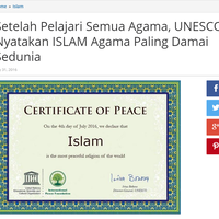 salah-unesco-nyatakan-islam-agama-paling-damai-sedunia