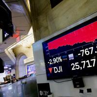 dow-jones-anjlok-800-poin-resesi-ekonomi-membayangi