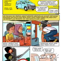 komik-selamat-semoga-datang-angkot-toyota-hiace