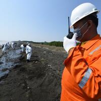 rini-minta-pertamina-bereskan-tumpahan-minyak-per-september