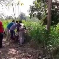 kampung-begal-di-pasuruan-digerebek-belasan-motor-diamankan