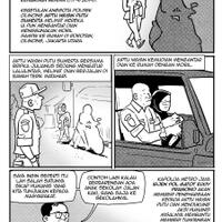 komik-polisi-antarkan-perempuan-bopong-mayat-cucu