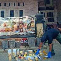 penampakan-barang-bukti-teroris-di-jakut-bahan-peledak-tatp-senpi