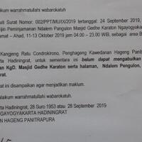 keraton-yogyakarta-tolak-izin-penggunaan-kgd-gedhe-keraton-untuk-muslim-united