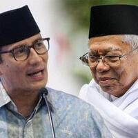 sinergi-jokowi---prabowo-melawan-duet-maruf-amin---sandiaga-uno